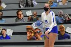 VB Inter squad match  Volleyball seniors Casey Dinga (#19) and Maggie Shafer (#6) are honored by the team during Senior Day festivities prior to their inter-squad match. : VB Intersquad, inter squad, inter-squad